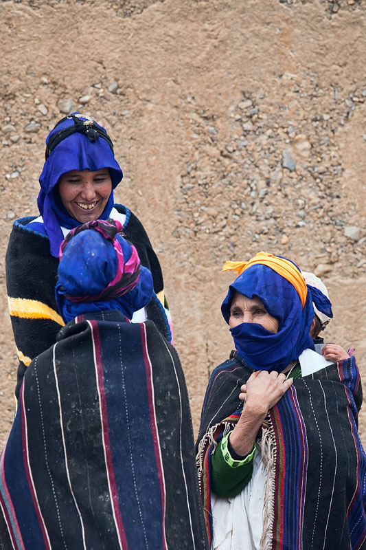  Woman from the Ait Hdiddou  (Ait Haddidou) berber clan on the Imilchil market   Morocco
